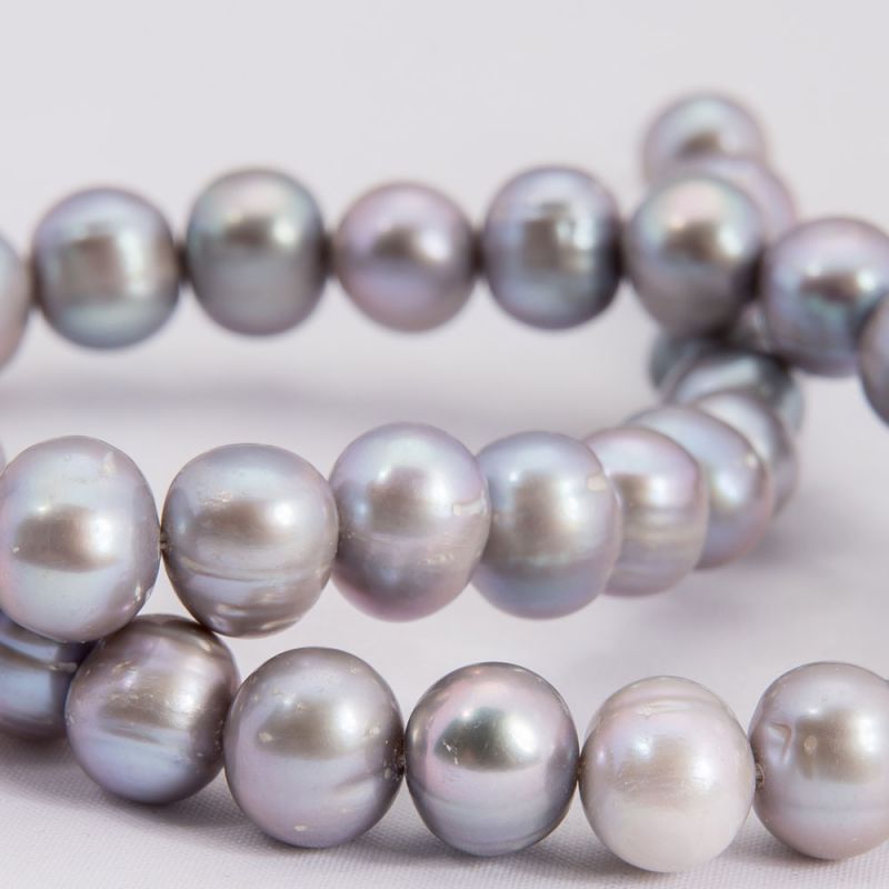 Perle de cultura gri 10-11 mm    - magazinuldepietre.ro