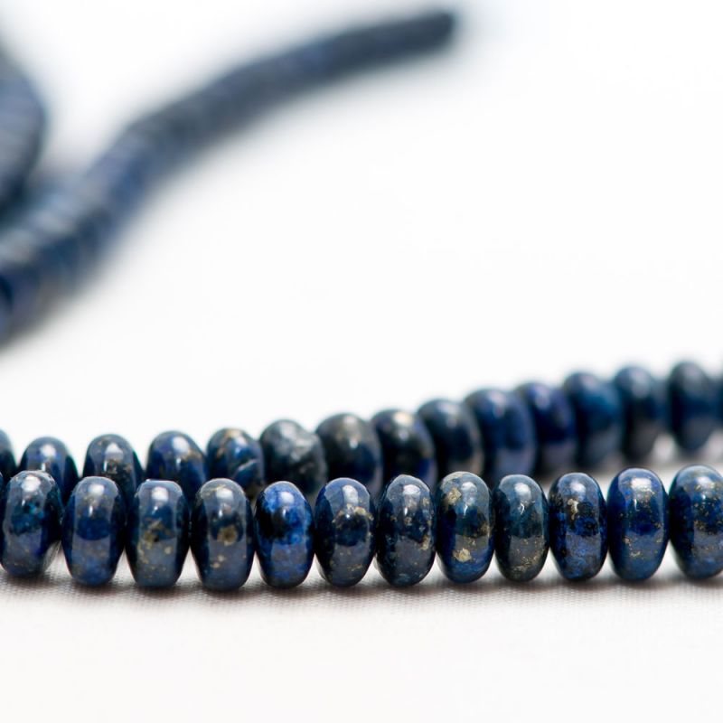 Lapis lazuli discuri 6 mm - magazinuldepietre.ro