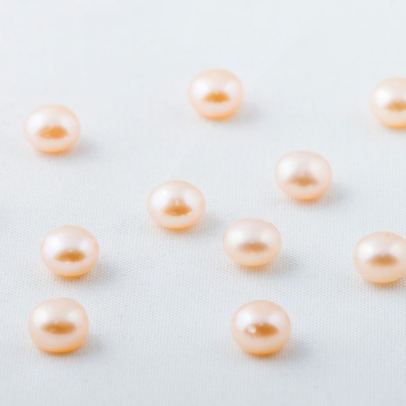 Cabosoane perle de cultura piersica 6 mm - 5 per - magazinuldepietre.ro