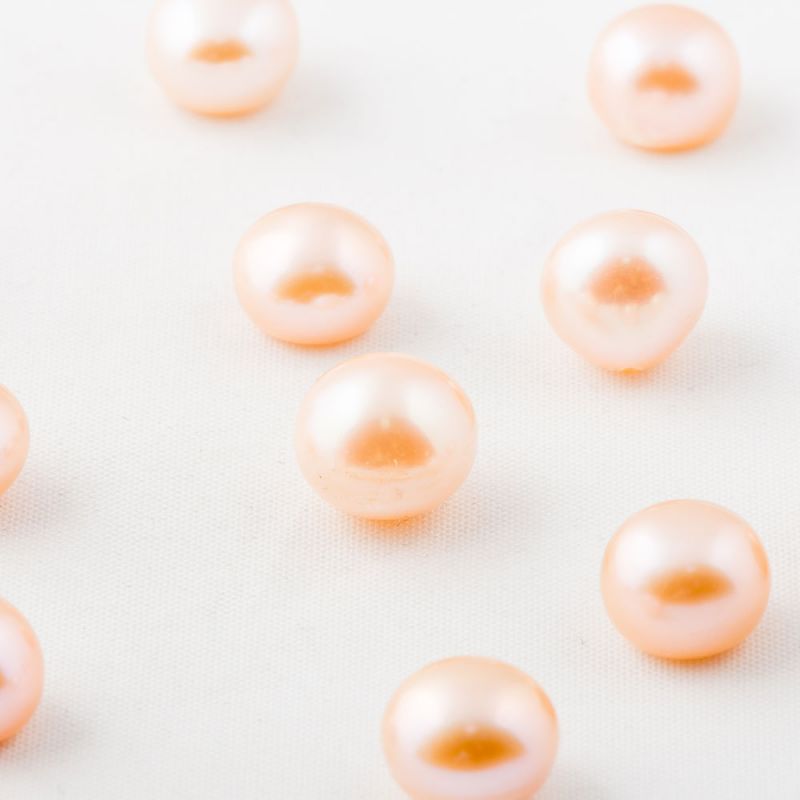 Cabosoane perle de cultura piersica 10 mm - 5 per - magazinuldepietre.ro