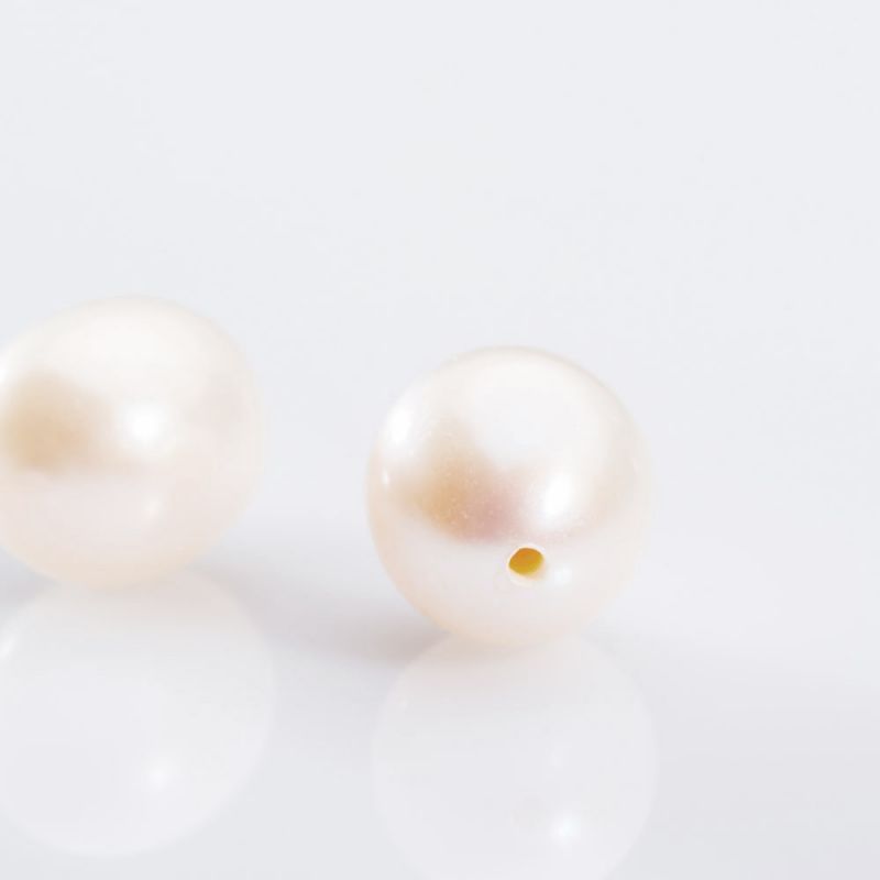 Perle de cultura alb picaturi de lipit 8x10 mm - 1 per - magazinuldepietre.ro