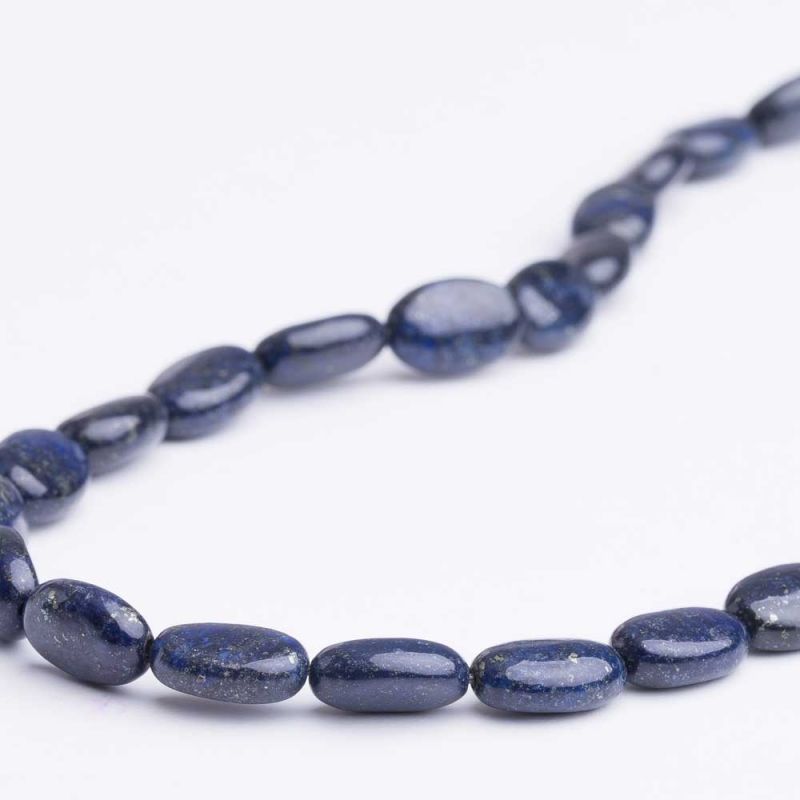 Lapis lazuli oval 8x12 mm - magazinuldepietre.ro